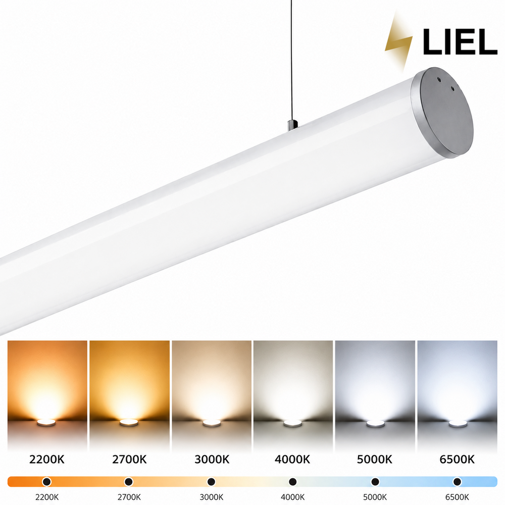 Лінійний підвісний LED світильник Тубус LIEL 500x60мм 18W 12V Premium, арт. L021