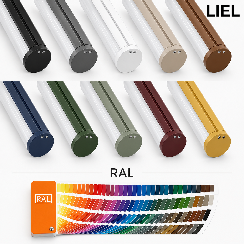 Лінійний підвісний LED світильник Тубус LIEL 500x60мм 18W 12V Premium, арт. L021