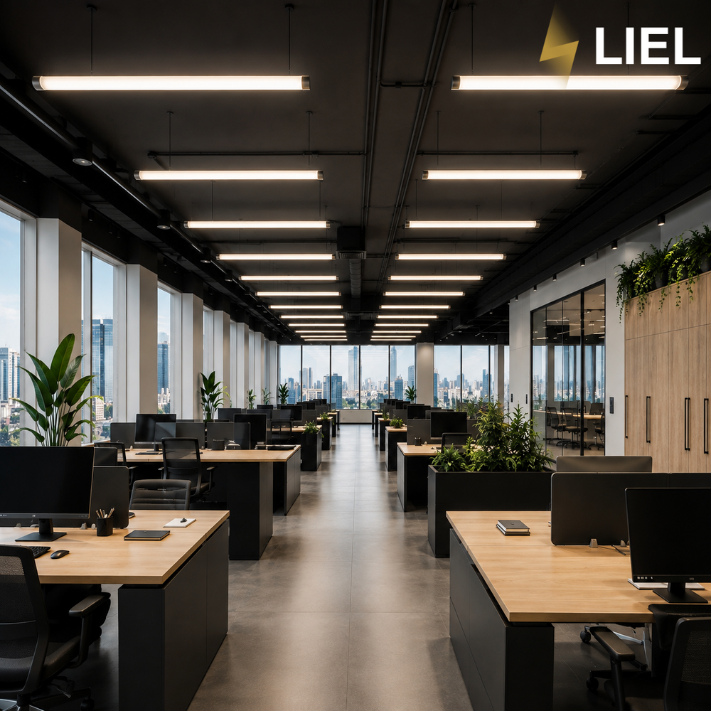Лінійний підвісний LED світильник Тубус LIEL 500x60мм 18W 12V Premium, арт. L021
