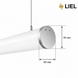 Лінійний підвісний LED світильник Тубус LIEL 500x60мм 18W 12V Premium, арт. L021