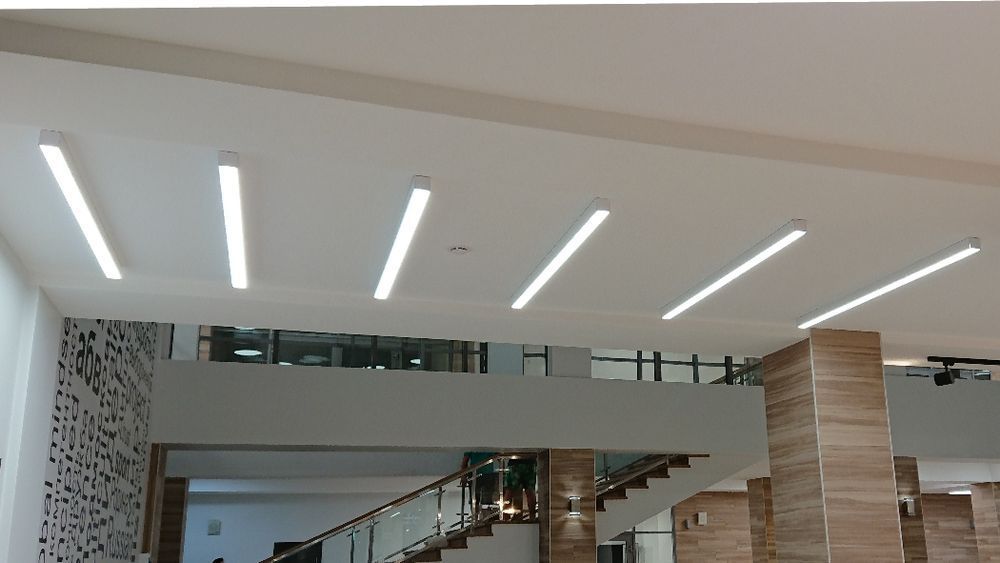 Алюмінієвий профіль для LED-стрічки ЛП20 накладний анодований (профіль + розсіювач), алюміній анодований