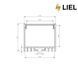 Светодиодный подвесной линейный светильник с LED профиля Дабл сота LIEL 600х40х43.5мм/400х40х43.6мм 24V Premium, арт. L0197