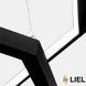 Светодиодный подвесной линейный светильник с LED профиля Дабл сота LIEL 600х40х43.5мм/400х40х43.6мм 24V Premium, арт. L0197