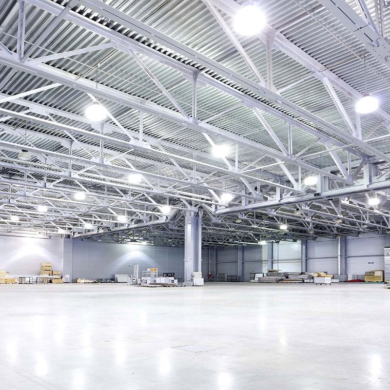 Світлодіодний промисловий світильник LED LIEL 100Вт 6500К чорний