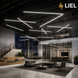 Лінійний підвісний LED світильник LIEL 500х20х30мм 18W 220V Premium, арт. L04499