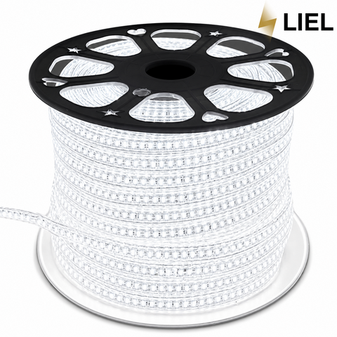 Світлодіодна LED стрічка герметична LIEL SMD3014-120 220В IP67 холодний білий, арт. 2867