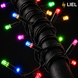 Уличная гирлянда Нитка LIEL 10м Premium RGB на черном кабеле, IP67, арт. G058-ST
