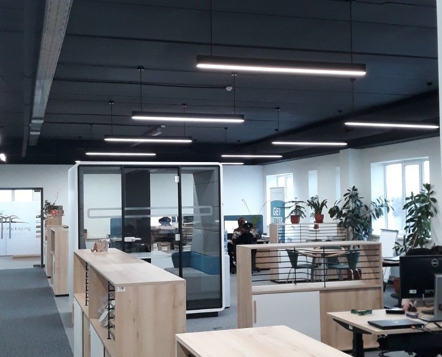 Алюминиевый профиль для LED-ленты Х700 накладной анодированный (профиль + рассеиватель), алюміній анодований