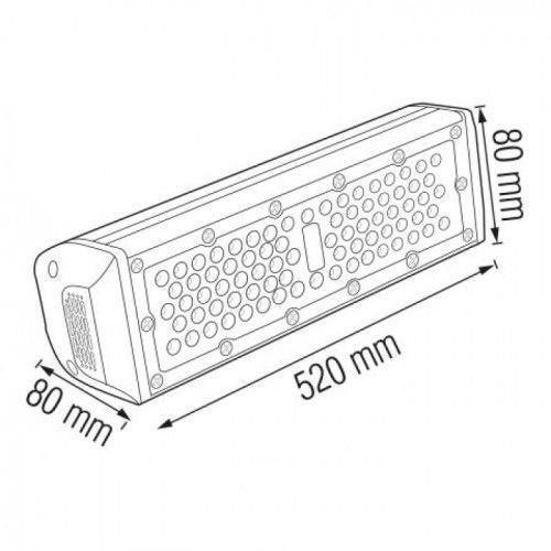 Светодиодный промышленный светильник LED LIEL 100Вт 6500К черный