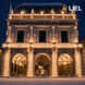 Уличная гирлянда Нитка LIEL 10м Standart теплый белый цвет с мерцанием на белом кабеле, IP44, арт. G059-ST